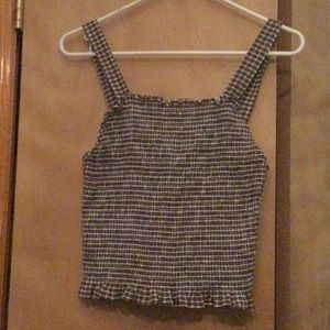 NWT Sanctuary Smocked Ruffle Tank Top